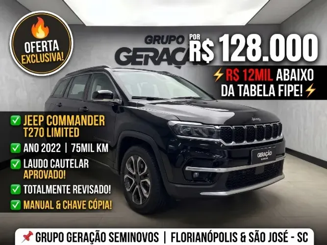 Jeep Commander Limited T270 1.3 TB Flex AUT 2022