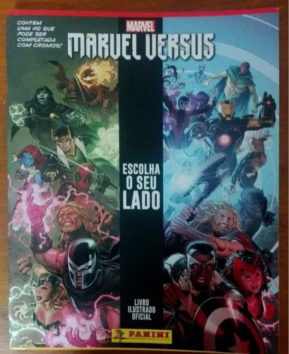 Álbum de Figurinhas Marvel Versus Vazio