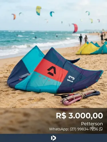 Kite Duotone Evo 13m + Barra North