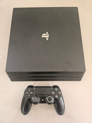 Playstation 4 pro 7215 destravado + jogos e controle original