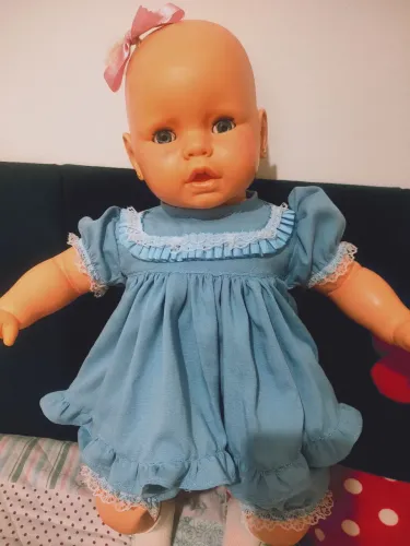 Vestido para (Boneca Bilu Bilu/meu bebê)