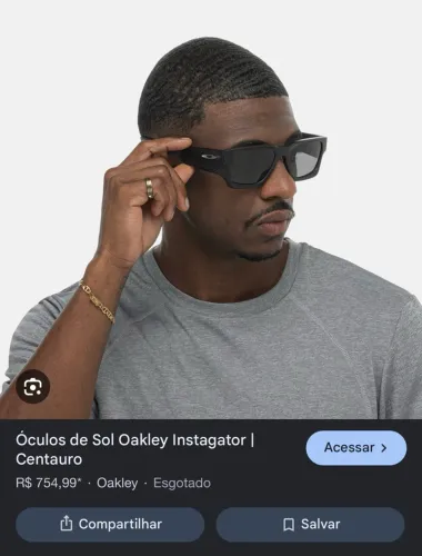 Óculos Oakley Instagator Matte Rootbeer Lente Prizm Bronze
