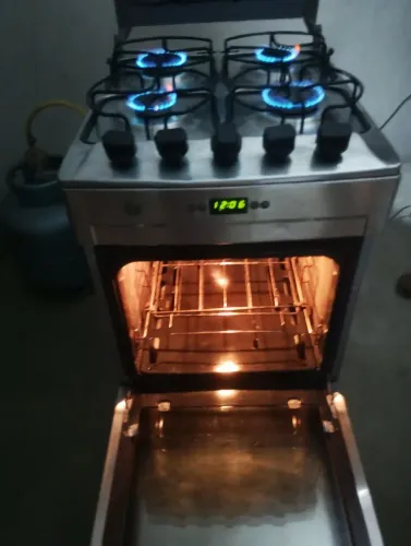 fogão Brastemp 4 bocas automático total