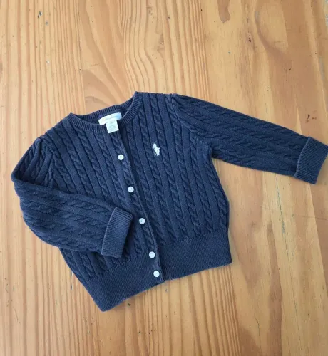 Cardigan Tricot Ralph lauren 12m