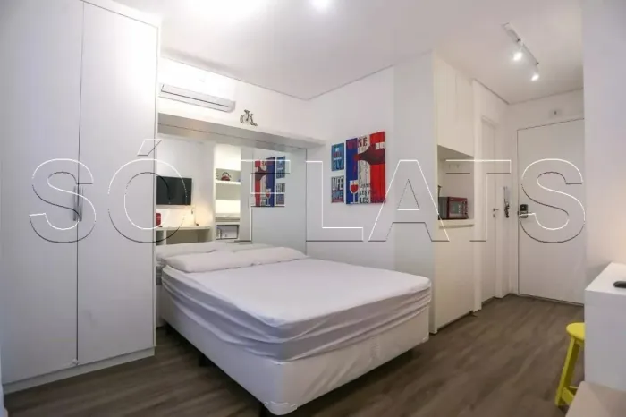 Studio Universo Augusta disponível para venda com 26m² e 1 dormitório