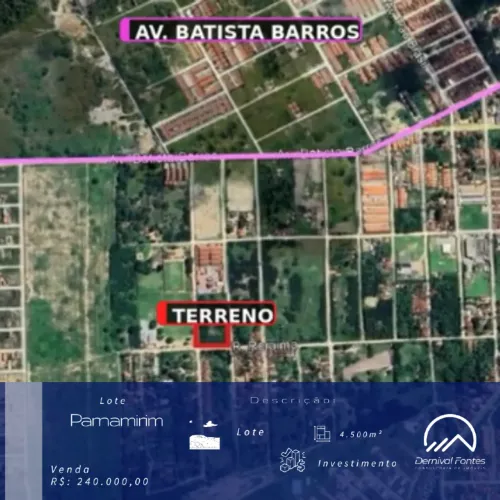 LOTE À VENDA ENTRE PARNAMIRIM E MACAÍBA 4.500M² | GRANDE POTENCIAL DE INVESTIMENTO EXCELE