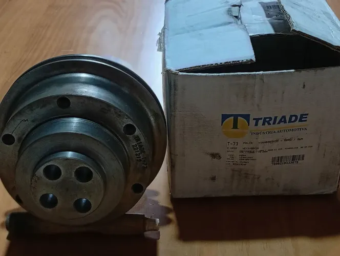 POLIA DO VIRABREQUIM DO MOTOR MWM 229- 226 -  4 e 6 CILINDROS C/DIREÇÃO HIDRÁULICA. 