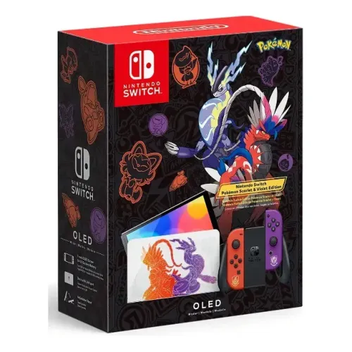Nintendo Switch Oled Pokemon Edition DESBLOQUEADO