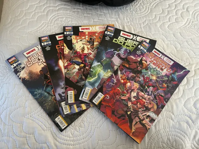 Todas as 5 HQ?s de Fortnite x Marvel: Guerra Zero