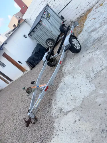 Reboque/Carroçinha para Jet de alumínio 