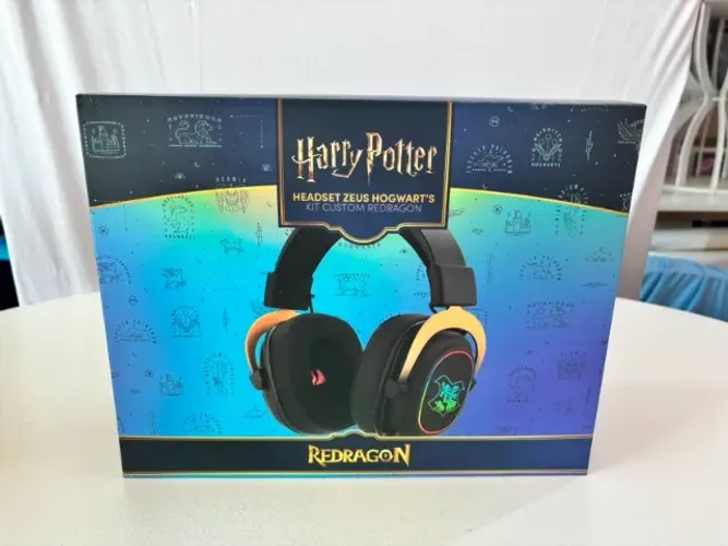 Headset Gamer Redragon Harry Potter Zeus Hogwart?s RGB - Edição Especial