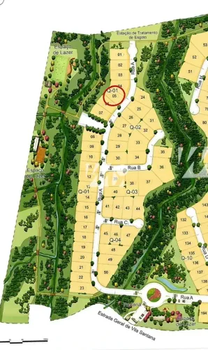 Terreno de 820m² em Condomínio fechado Villa da Imperatriz - mrt