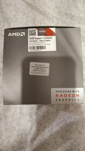 PROCESSADOR RYZEN 5 3400 G