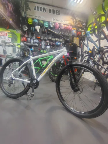 Bike aro 29 em alumínio hidraulico shimano