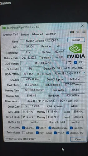 Pc gamer topo de linha rodando tudo