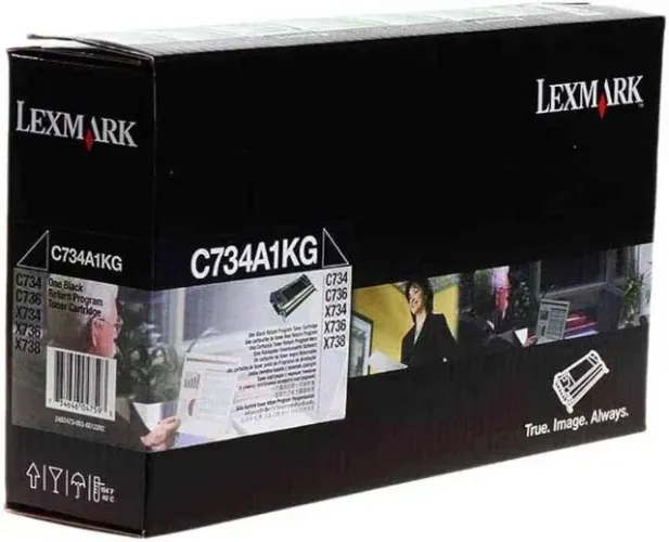 toner Lexmark c734 original novo kit com 4 cores