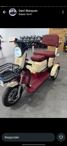 Triciclo Elétrico XE-11 1000W Ecoviva, não precisa CNH