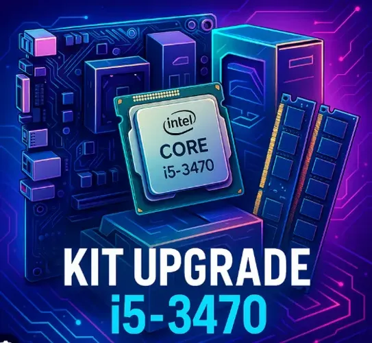 Kit i5 3470 +4gb +pmae +cooler