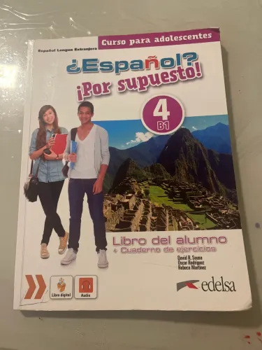 Livro de espanhol Por Supuesto