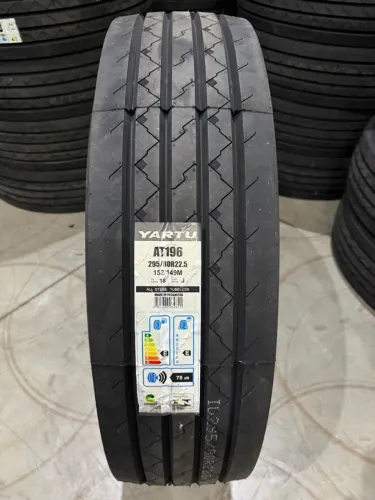 YARTU AT196 <br>295/80 R22.5 ( 18PR )<br>152/149M INDONÉSIA ?<br>SULCO : 15mm<br>LARGURA : 230mm
