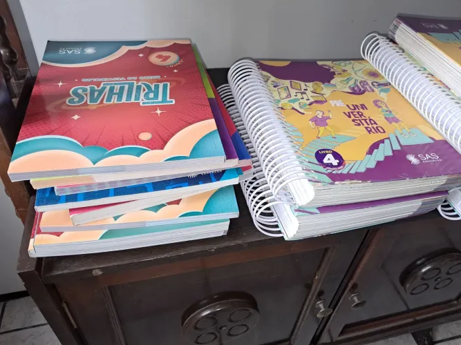 LIVROS DO SAS ENEM  3 ano ensino médio coleção completa 