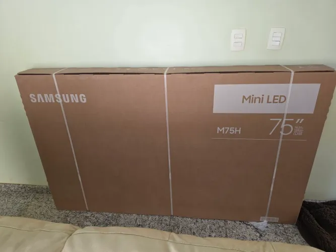 TV Samsung 75" MiniLed M75H (Nova)