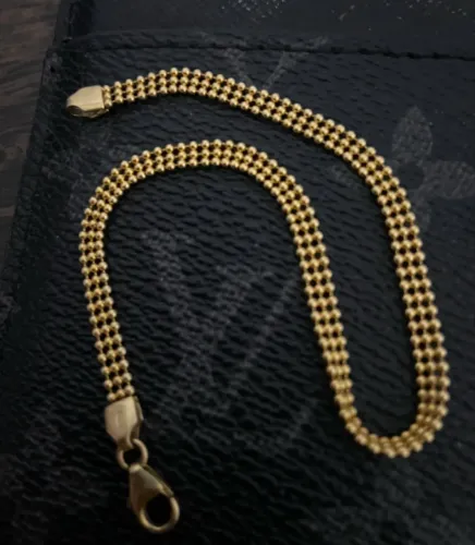 Pulseira ouro 18K de fabrica