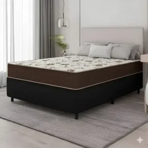 Base com Colchão Supreme Casal D33 (PRODUTO NOVO EM ESTOQUE)