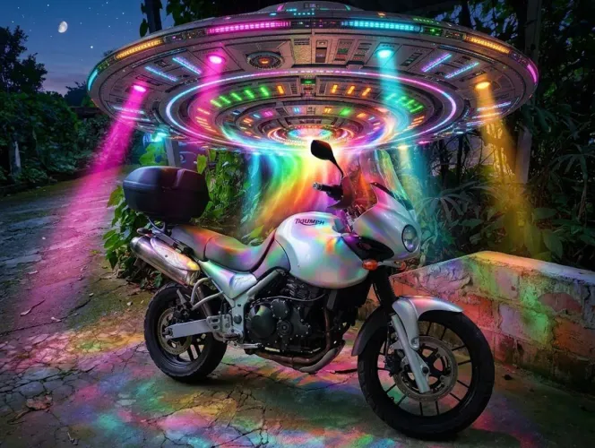 Nave Mãe Triumph Tiger 955i