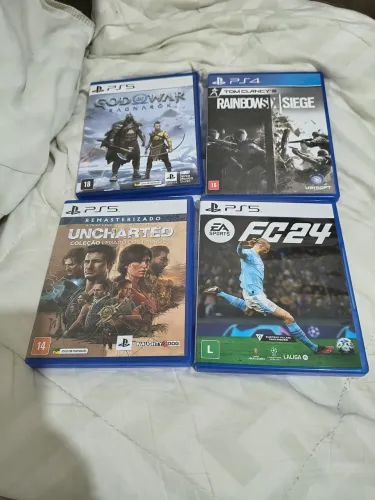 Jogos de PS4 e PS5 