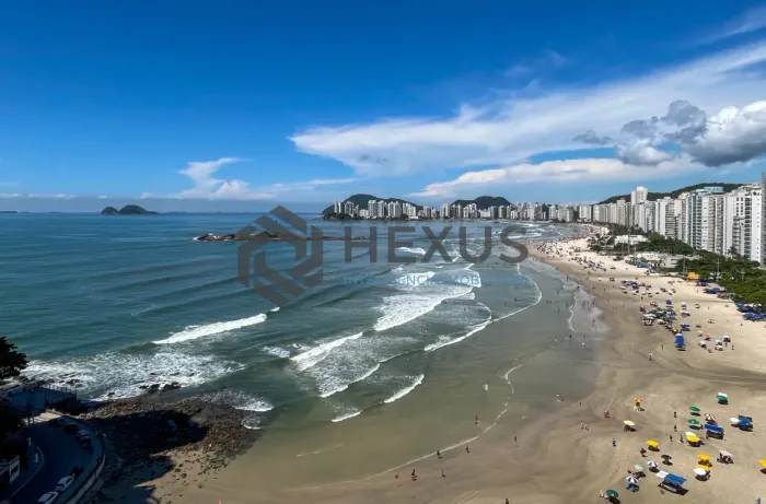 Apartamento frente mar na Praia das Pitangueiras, Guaruja