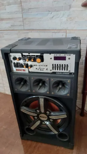 Par De Caixas De Som Amplificadas Nks Excellence