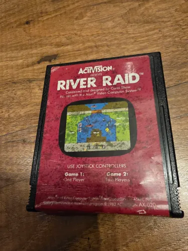 Cartucho River Raid Activision Atari