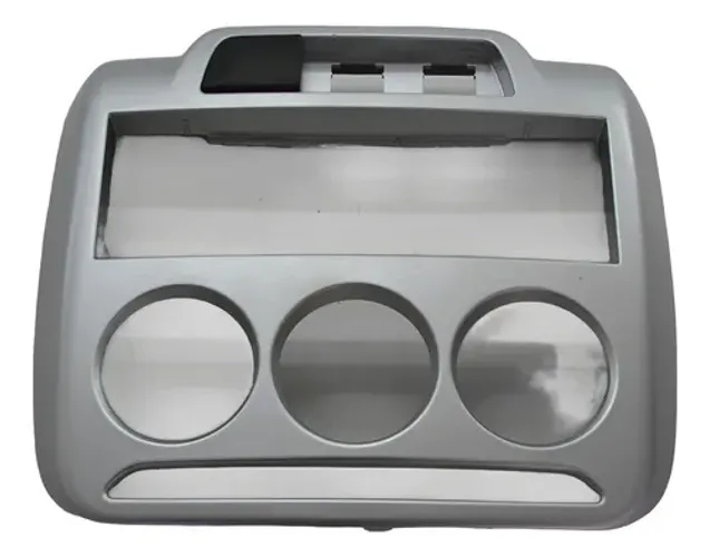Moldura Comando Ar Radio Painel Citroen C3 2014 Original