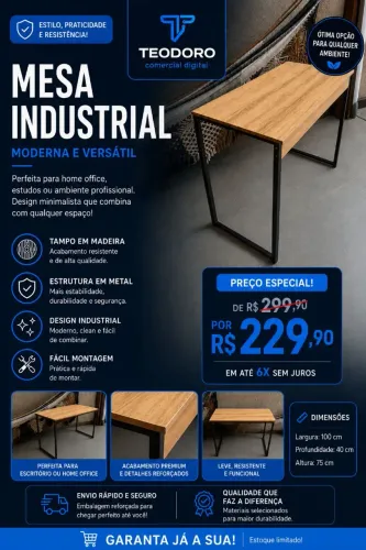 Mesa escrivaninha