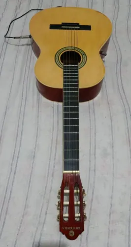 Violão ELÉTRICO regulado por um profissional, funcionando no som 100% no ponto de usar!