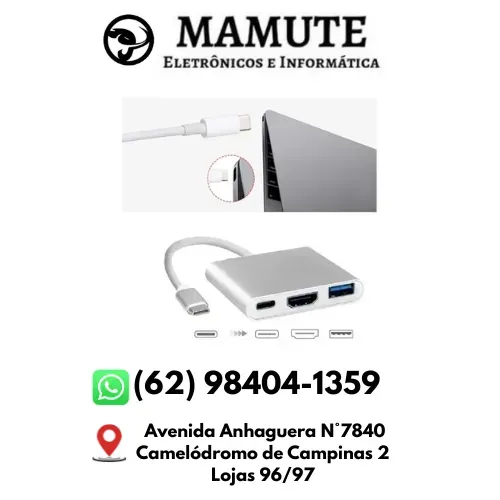 Adapatador Usb 3.1 Tipo C Thunderbolt 3.0 X Hdmi Usb 3 Tipo C