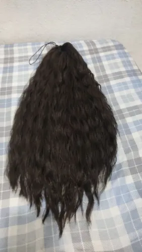 Cabelo rabo de cavalo confeccionado