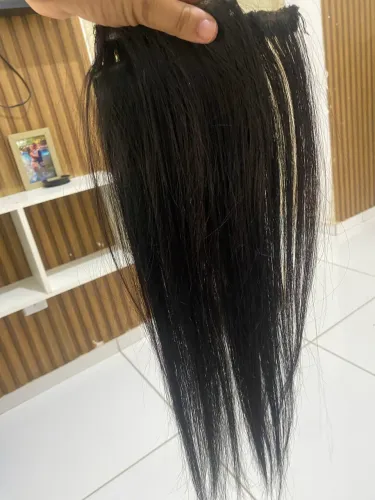 Duas telas de cabelo humano