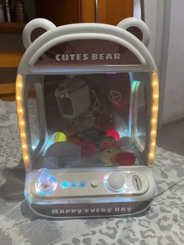 Mini Máquina de ursinho (Pilha ou na tomada)