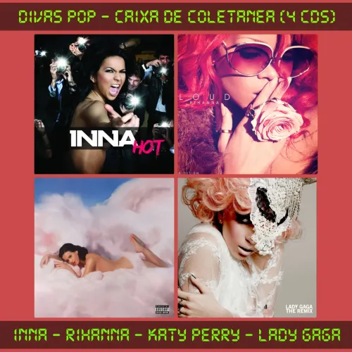 Divas Pop - Boxset - Caixa de Coletânea (4 CDS)