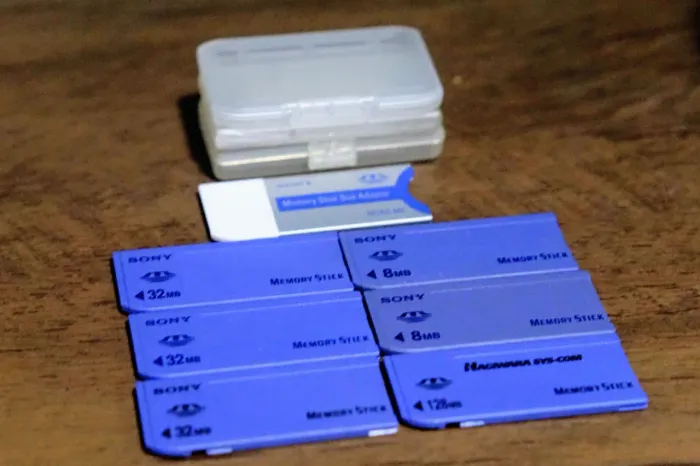 Lote Memory stick Sony para cybershot