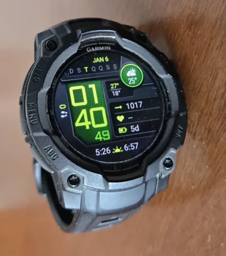 Garmin Instinct 3 AMOLED 45mm preto