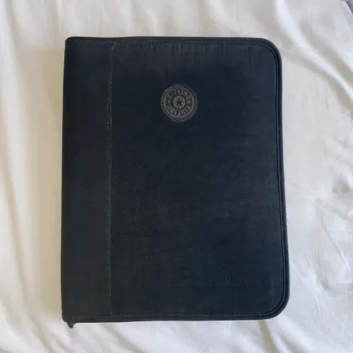fichário preto - kipling