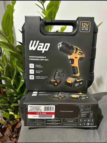 Parafusadeira e furadeira Wap BPF-12k3 12v (Nova)