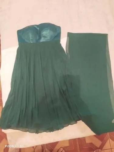 Vestido de Festa Verde Mendry - Tamanho M