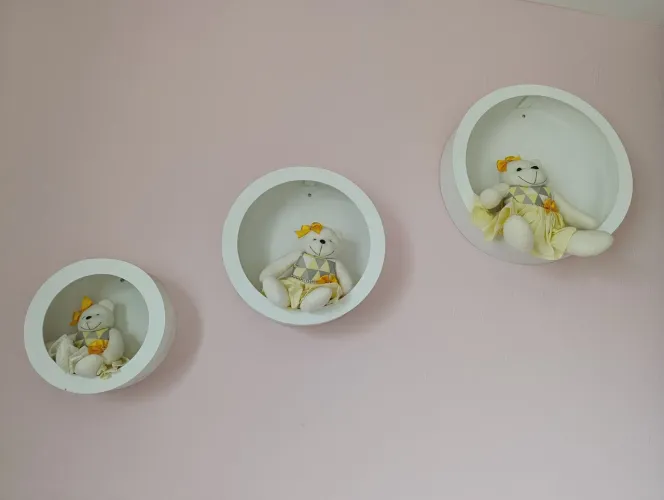 Nincho para quarto de bebê com ursos