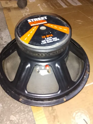 woofer 15'' selenium 1100w pmpo 300rms 4ohms sem defeito