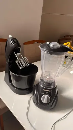 Conjunto Britânia Black - Liquidificador + Batedeira | Potentes, conservados