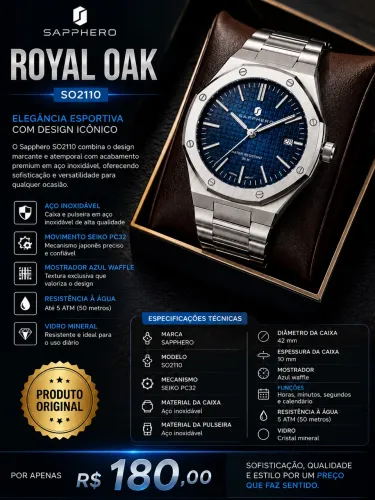 SAPPHERO ROYAL OAK